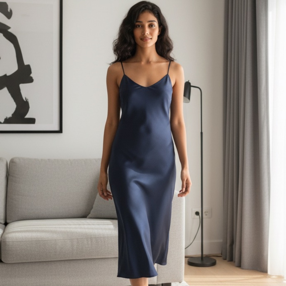 Vince Purple Slip Dress